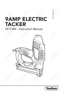 Manual VonHaus 3515389 Tacker