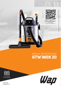 Manual WAP GTW Inox 20 Aspirador