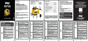 Manual WAP ESTT 550 Serra de recortes