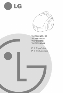 Manual de uso LG V-CP872STQ Aspirador