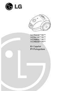 Manual LG V-CR583STS Aspirador