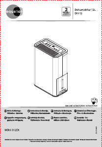 Mode d’emploi Equation WDH-312EK Déshumidificateur