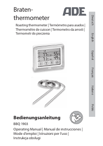 Handleiding ADE BBQ 1903 Voedselthermometer