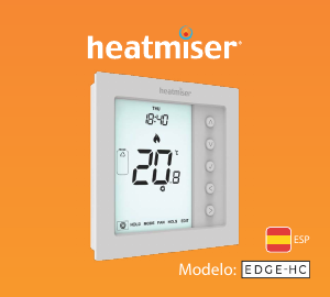 Manual de uso Heatmiser Edge-HC Termostato