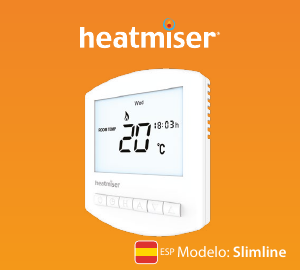 Manual de uso Heatmiser Slimline Termostato