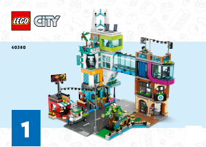 Bruksanvisning Lego set 60380 City Stadskärna