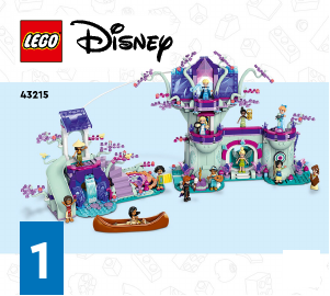 Manual Lego set 43215 Disney Princess A Casa da Árvore Encantada