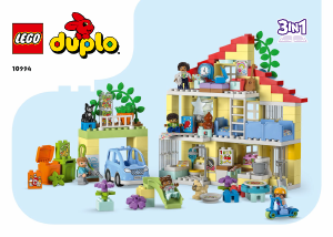 Manual de uso Lego set 10994 Duplo Casa Familiar 3en1