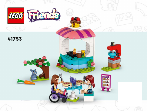 Bedienungsanleitung Lego set 41753 Friends Pfannkuchen-Shop