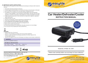 Handleiding Easylife EL 3391 Autokachel