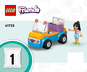 Bedienungsanleitung Lego set 41725 Friends Strandbuggy-Spaß