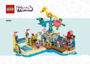 Instrukcja Lego set 41737 Friends Plażowy park rozrywki