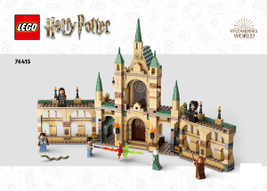 Bedienungsanleitung Lego set 76415 Harry Potter Der Kampf um Hogwarts