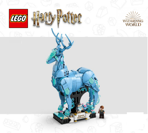 Käyttöohje Lego set 76414 Harry Potter Odotum suojelius