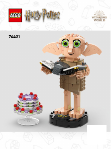 Käyttöohje Lego set 76421 Harry Potter Kotitonttu Dobby