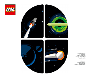 Manual Lego set 21340 Ideas Contos da Era Espacial