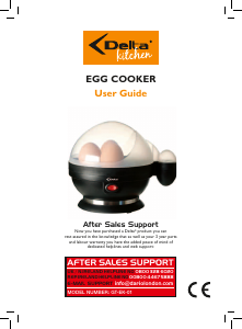 Manual Delta GT-EK-01 Egg Cooker