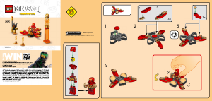 Manuale Lego set 71777 Ninjago Salto mortale Spinjitzu del drago di Kai