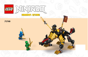 Manual Lego set 71790 Ninjago Imperium dragon hunter hound