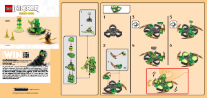 説明書 レゴ set 71779 ニンジャゴー ロイドのドラゴンパワー スピン術＜スピン＞