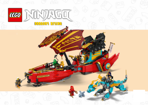 Bruksanvisning Lego set 71797 Ninjago Skjebneskipet Bounty – kappløpet med tiden