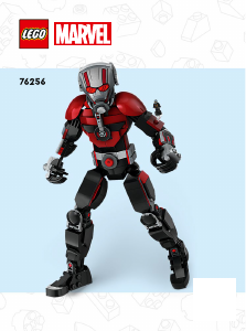 Brugsanvisning Lego set 76256 Super Heroes Byg selv-figur af Ant-Man