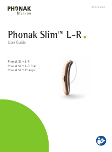 Manual Phonak Slim L50-R Hearing Aid