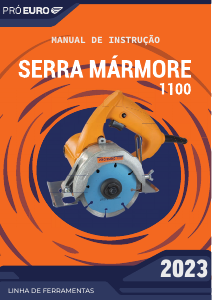 Manual Pró Euro 1100 Serra circular
