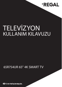 Kullanım kılavuzu Regal 65R754UR LED televizyon