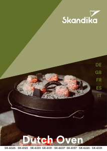 Bedienungsanleitung Skandika SK-6125 Dutch Oven Pfanne