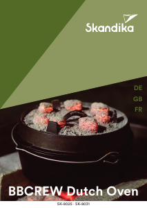 Handleiding Skandika SK-8031 BBCrew Dutch Oven Pan