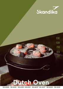 Manual de uso Skandika SK-6025 Dutch Oven Sartén