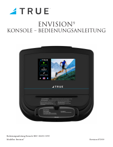 Bedienungsanleitung True Envision 9 Fitnesskonsole