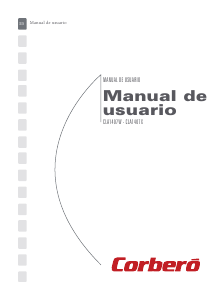 Manual de uso Corberó CLA 1407 W Lavadora