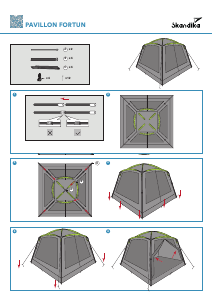 Handleiding Skandika Pavillon Fortun Tent