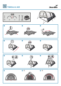Manuale Skandika Timola 6 Air Tenda
