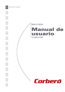 Manual de uso Corberó CLA 1408 W Lavadora