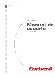 Manual de uso Corberó CLA 1408 X Lavadora