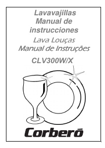 Manual de uso Corberó CLV 300 W Lavavajillas