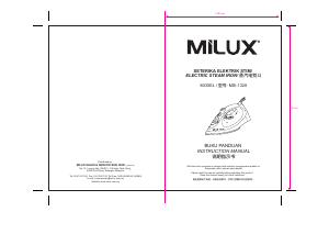 说明书 Milux MSI-1328 熨斗
