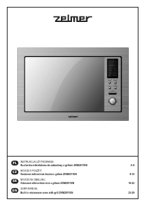 Manual Zelmer ZKM 2011EN Microwave