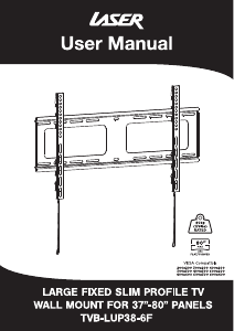 Manual Laser TVB-LUP38-6F Wall Mount