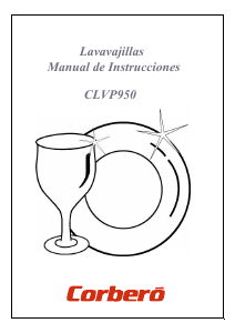 Manual de uso Corberó CLVP 950 Lavavajillas
