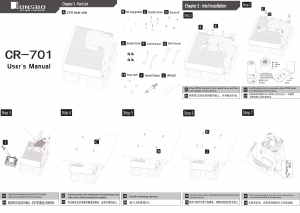 Manual Jonsbo CR-701 CPU Cooler