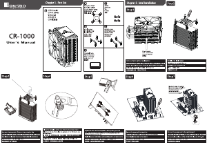 Mode d’emploi Jonsbo CR-1000 Refroidisseur de CPU