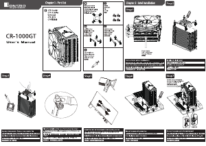 Manual Jonsbo CR-1000GT CPU Cooler