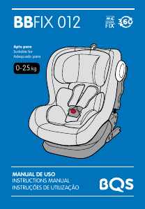 Manual BQS BB FIX 012 Car Seat