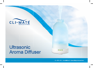 Manual Cli-Mate CLI-AD-LED Aroma Diffuser