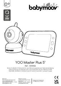 Instrukcja Babymoov A014426 YOO Master Plus Niania elektroniczna