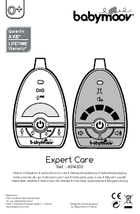 Brugsanvisning Babymoov A014303 Expert Care Babyalarm